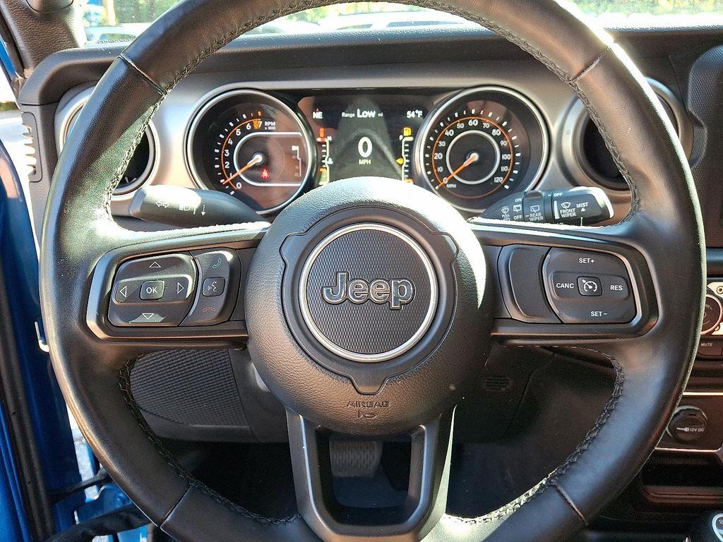 used 2021 Jeep Wrangler car, priced at $35,241
