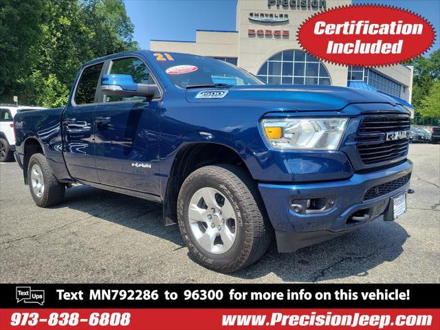 used 2021 Ram 1500 car, priced at $34,716