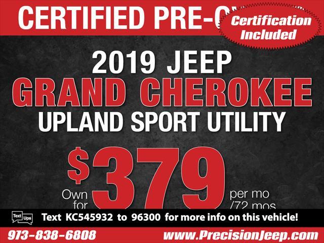 used 2019 Jeep Grand Cherokee car, priced at $22,629