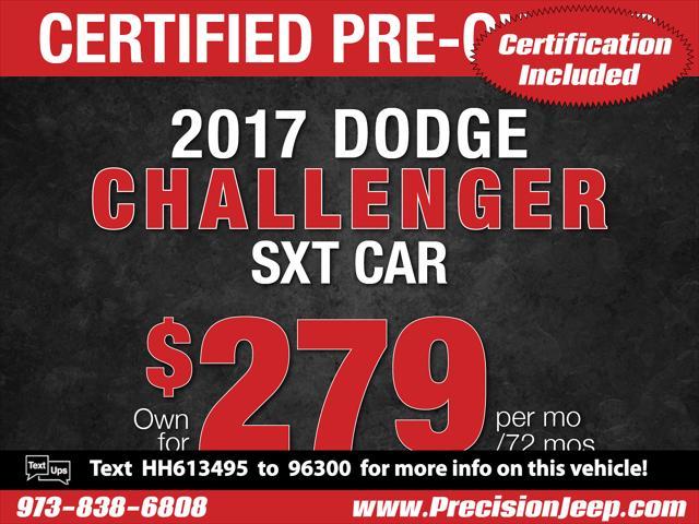 used 2017 Dodge Challenger car, priced at $17,367