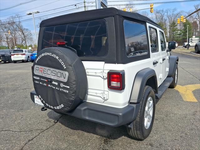 used 2021 Jeep Wrangler Unlimited car, priced at $31,831