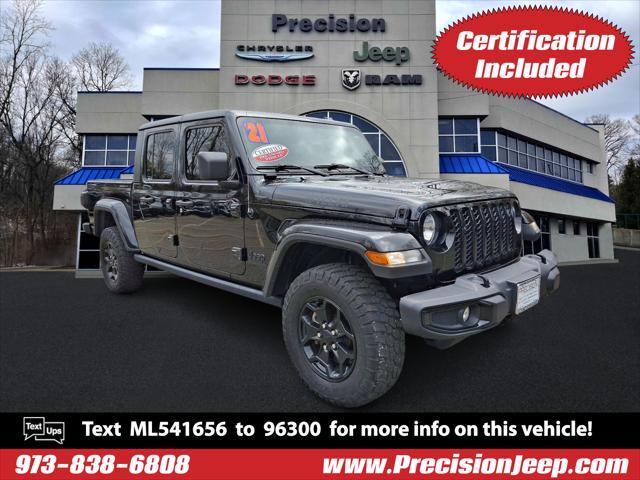 used 2021 Jeep Gladiator car, priced at $32,731