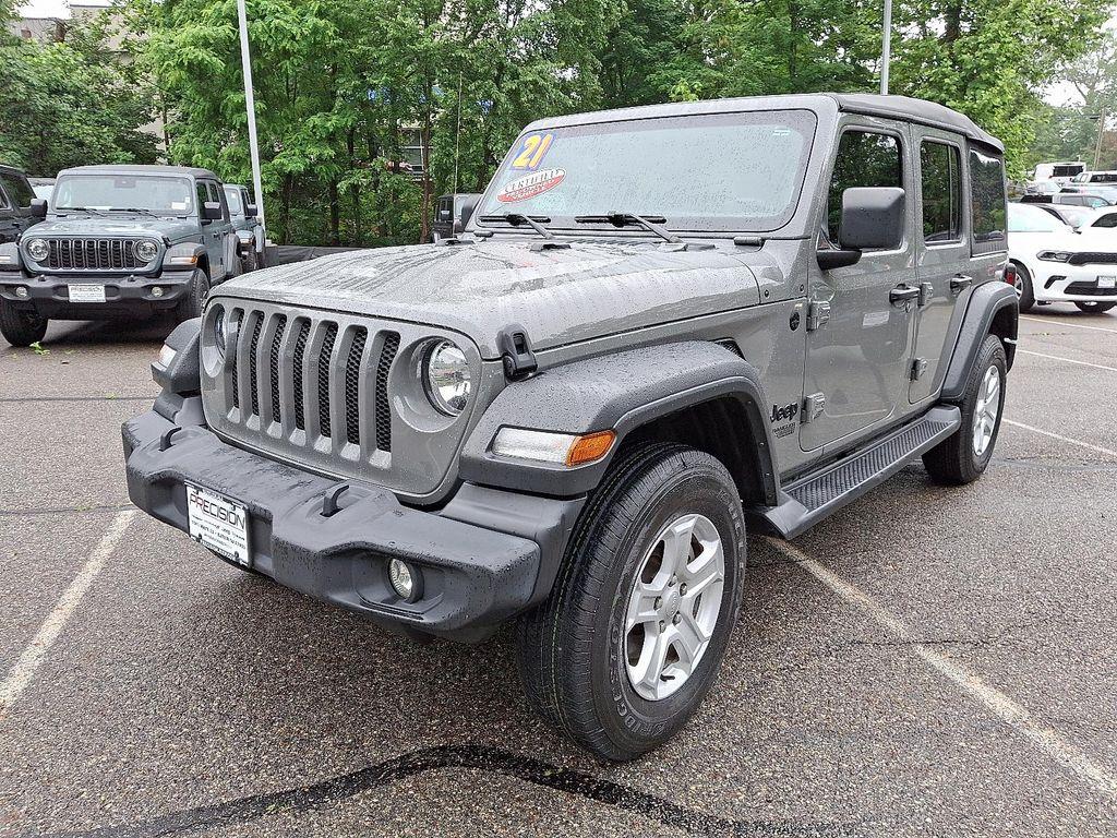 used 2021 Jeep Wrangler Unlimited car, priced at $30,731