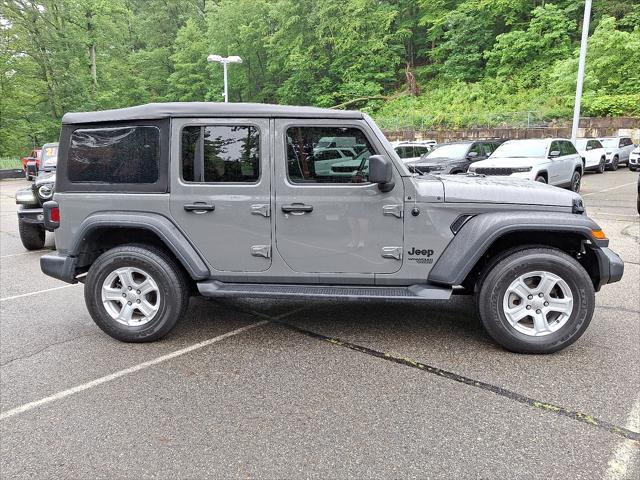 used 2021 Jeep Wrangler Unlimited car, priced at $31,611