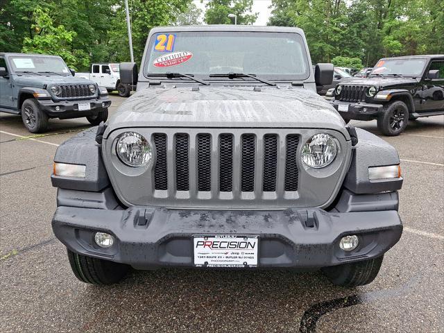 used 2021 Jeep Wrangler Unlimited car, priced at $31,611
