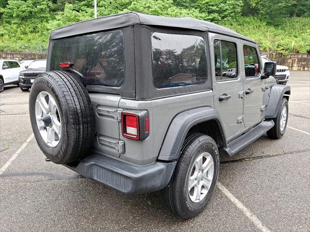used 2021 Jeep Wrangler Unlimited car, priced at $31,611