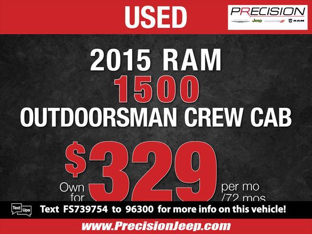 used 2015 Ram 1500 car, priced at $19,955