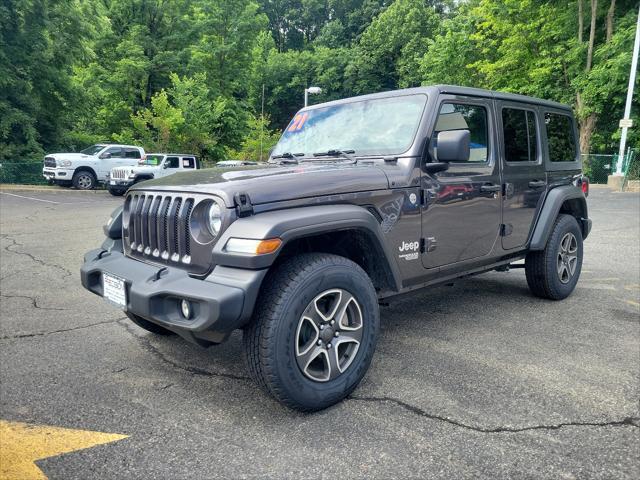 used 2021 Jeep Wrangler Unlimited car, priced at $34,121