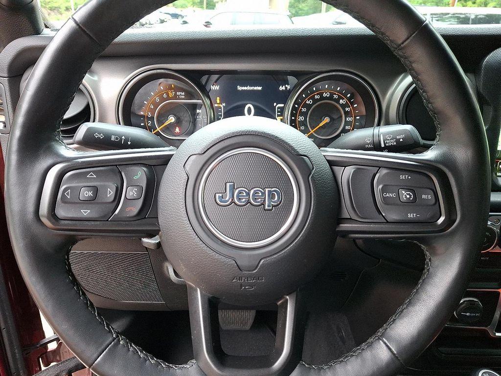 used 2021 Jeep Wrangler Unlimited car, priced at $32,931