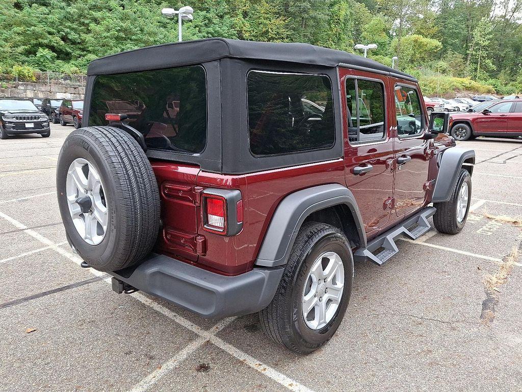 used 2021 Jeep Wrangler Unlimited car, priced at $32,931
