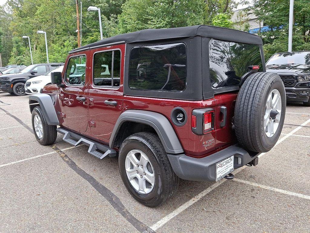 used 2021 Jeep Wrangler Unlimited car, priced at $32,931