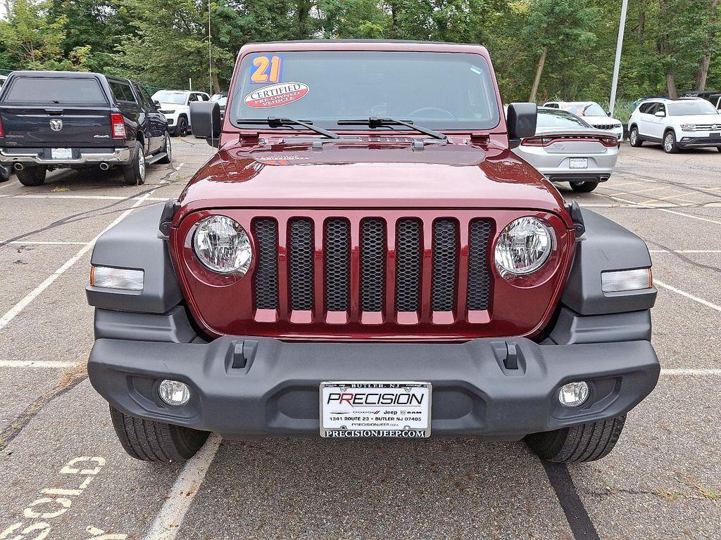 used 2021 Jeep Wrangler Unlimited car, priced at $32,931