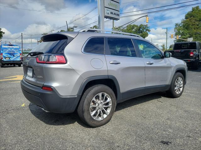 used 2021 Jeep Cherokee car, priced at $24,821