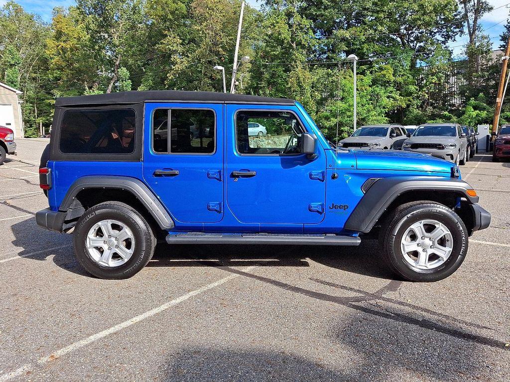 used 2021 Jeep Wrangler Unlimited car, priced at $34,931