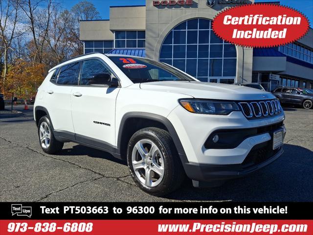 used 2023 Jeep Compass car, priced at $25,773