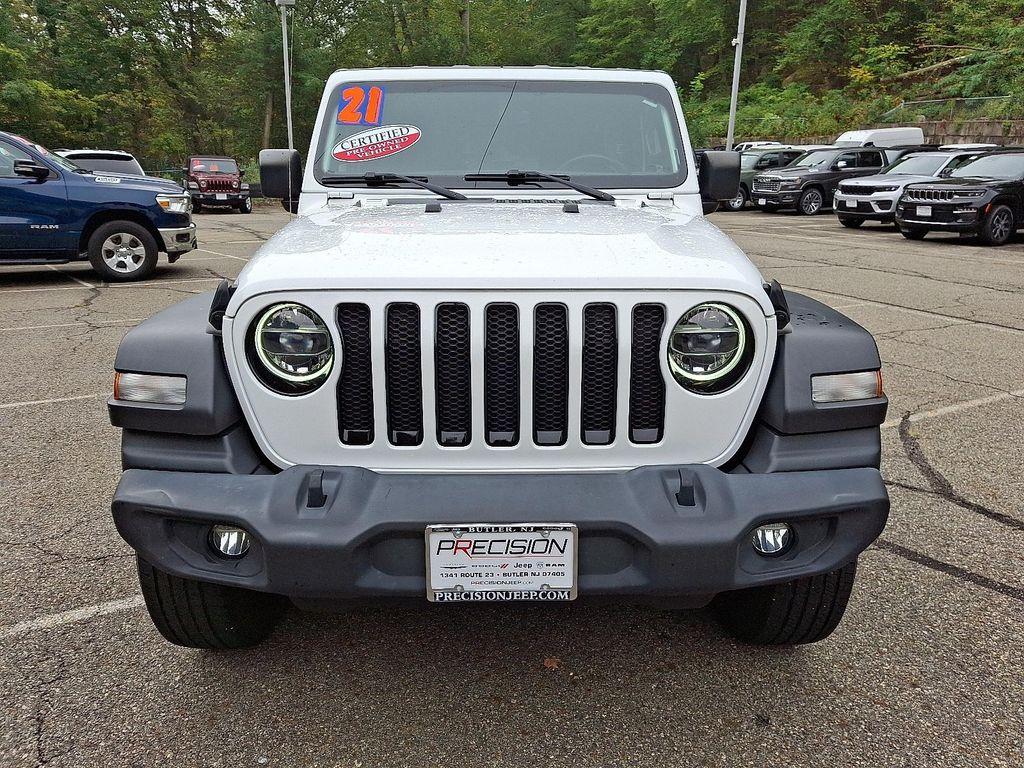 used 2021 Jeep Wrangler Unlimited car, priced at $34,941