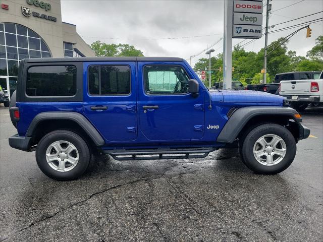 used 2020 Jeep Wrangler Unlimited car, priced at $33,930