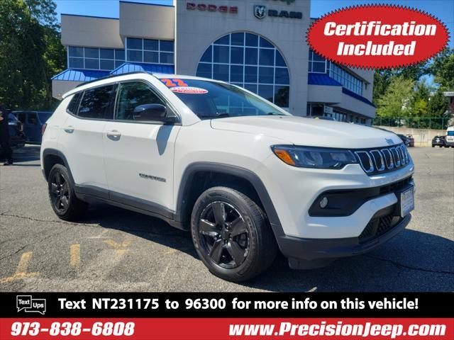 used 2022 Jeep Compass car, priced at $24,542