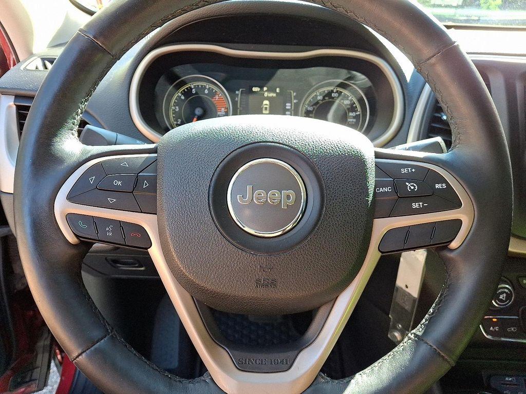 used 2017 Jeep Cherokee car, priced at $9,937