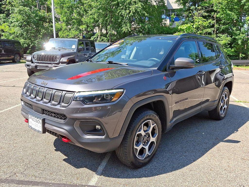 used 2022 Jeep Compass car, priced at $25,922