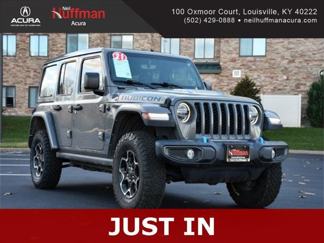 used 2021 Jeep Wrangler Unlimited car, priced at $34,927