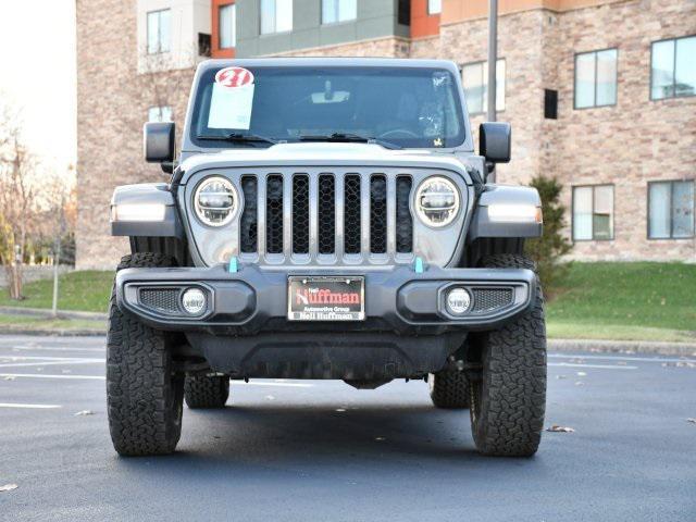 used 2021 Jeep Wrangler Unlimited car, priced at $34,927