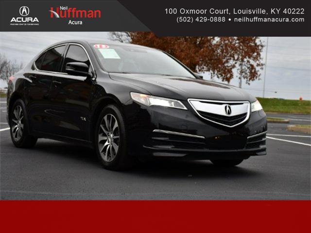 used 2015 Acura TLX car, priced at $13,565