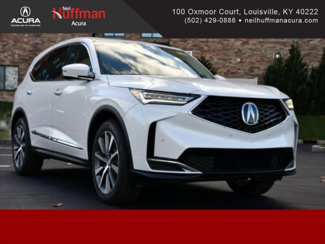 new 2025 Acura MDX car, priced at $60,750