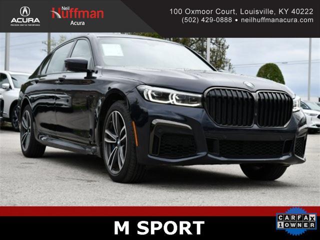 used 2021 BMW 750 car, priced at $44,356