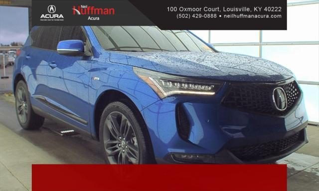 used 2023 Acura RDX car, priced at $43,625