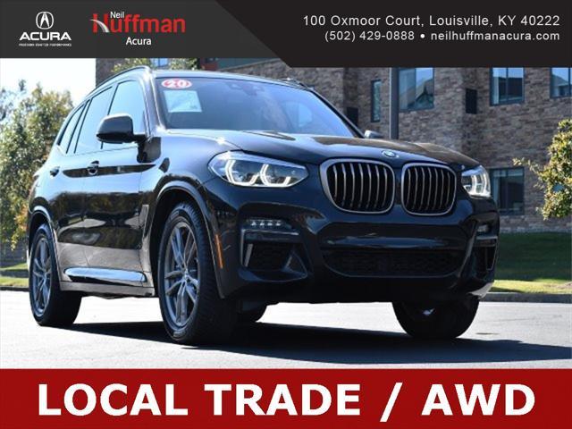 used 2020 BMW X3 car, priced at $27,801