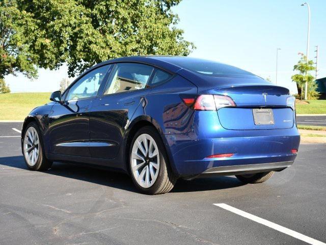 used 2022 Tesla Model 3 car, priced at $27,101