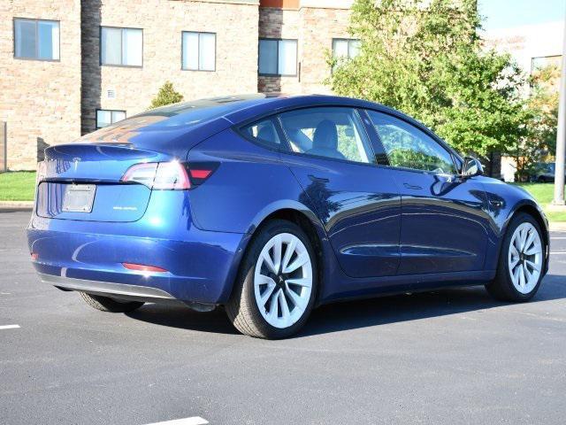 used 2022 Tesla Model 3 car, priced at $27,101