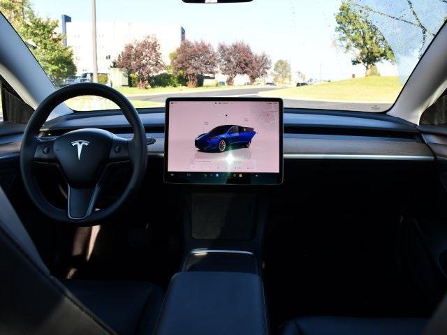 used 2022 Tesla Model 3 car, priced at $27,101