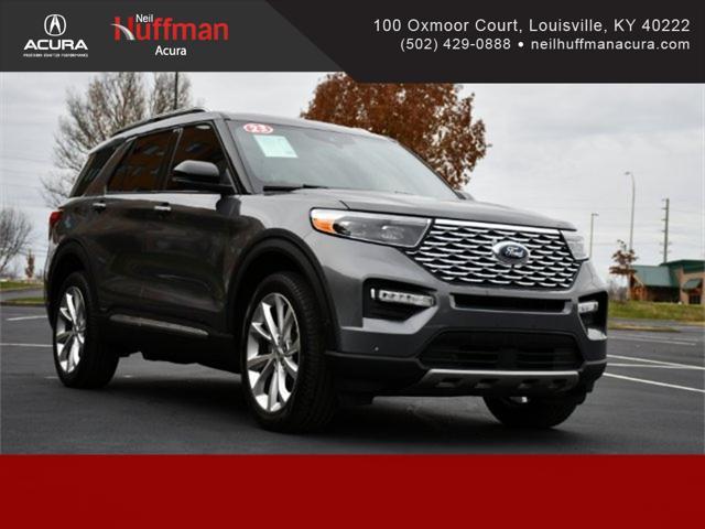 used 2023 Ford Explorer car, priced at $45,402