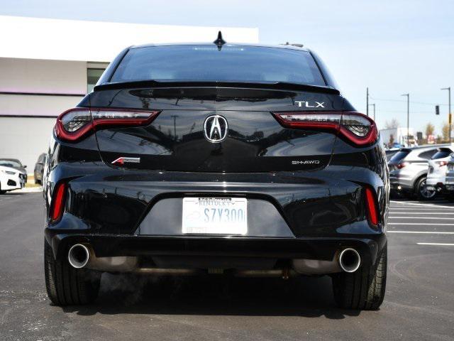 used 2025 Acura TLX car, priced at $45,321