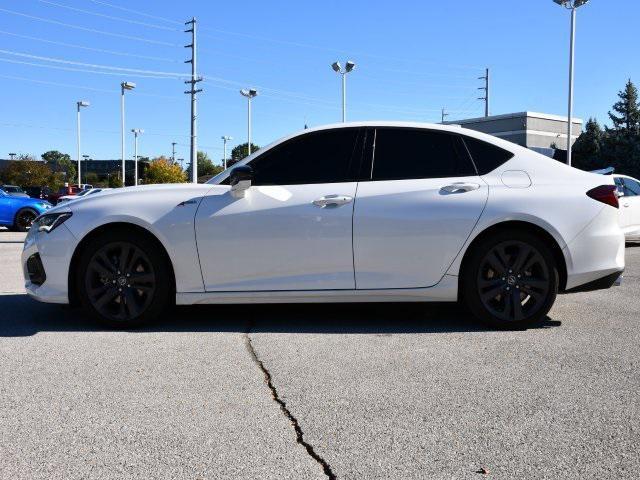 used 2022 Acura TLX car, priced at $32,325