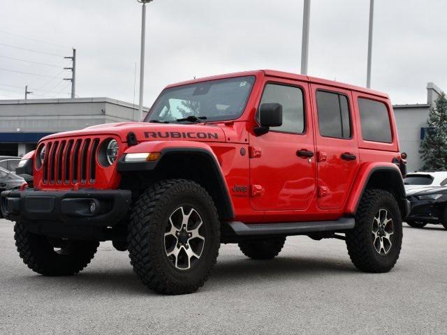 used 2020 Jeep Wrangler Unlimited car, priced at $31,866