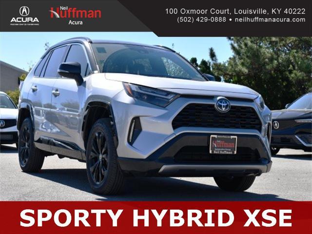 used 2022 Toyota RAV4 Hybrid car, priced at $35,385