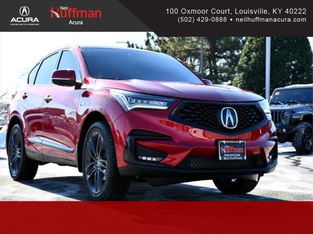 used 2021 Acura RDX car, priced at $33,801