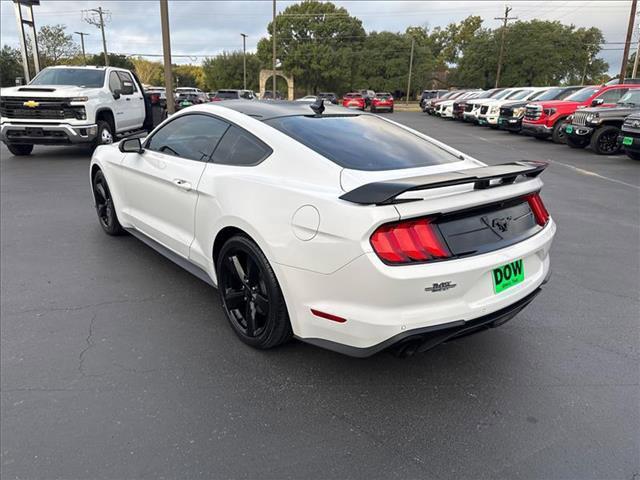 used 2021 Ford Mustang car, priced at $19,995
