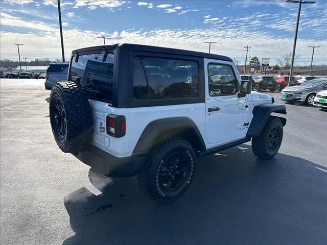 used 2021 Jeep Wrangler car, priced at $32,995