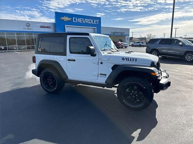 used 2021 Jeep Wrangler car, priced at $32,995