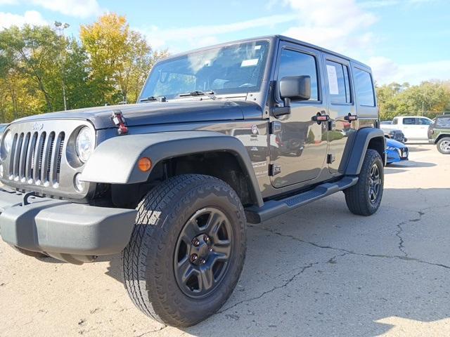 used 2017 Jeep Wrangler Unlimited car, priced at $17,689