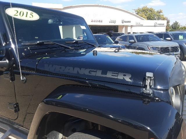 used 2015 Jeep Wrangler Unlimited car, priced at $21,819