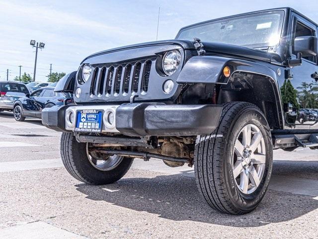 used 2015 Jeep Wrangler Unlimited car, priced at $21,819