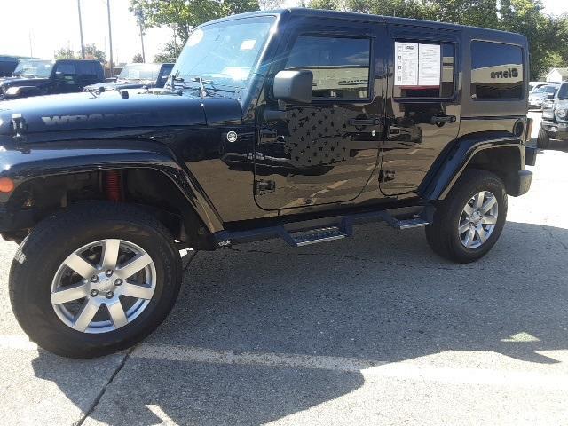 used 2015 Jeep Wrangler Unlimited car, priced at $21,819