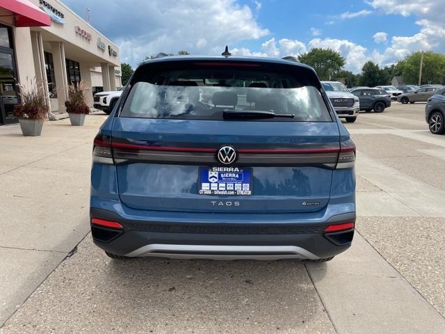new 2025 Volkswagen Taos car, priced at $28,300