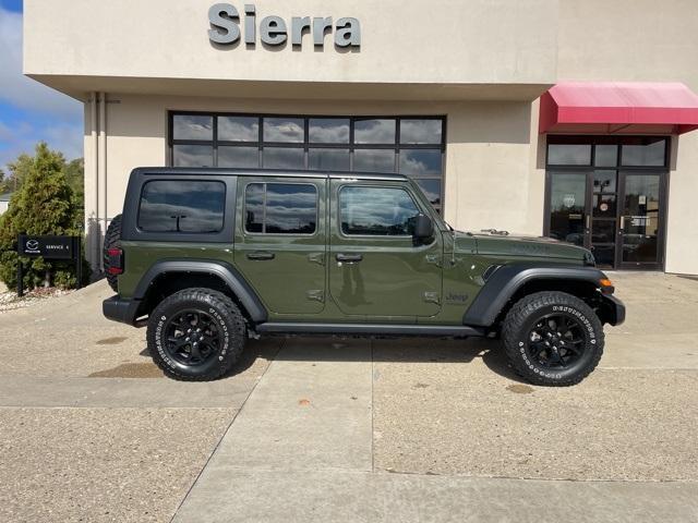 used 2022 Jeep Wrangler Unlimited car, priced at $25,389