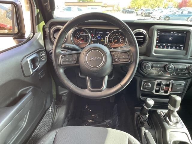 used 2022 Jeep Wrangler Unlimited car, priced at $25,389